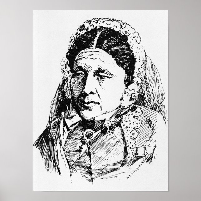 Porträtt från Mary Seacole Poster (Framsidan)