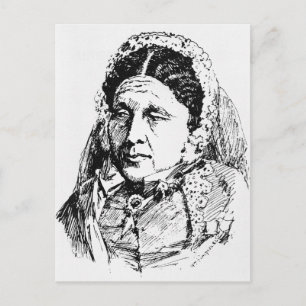 Porträtt från Mary Seacole Vykort