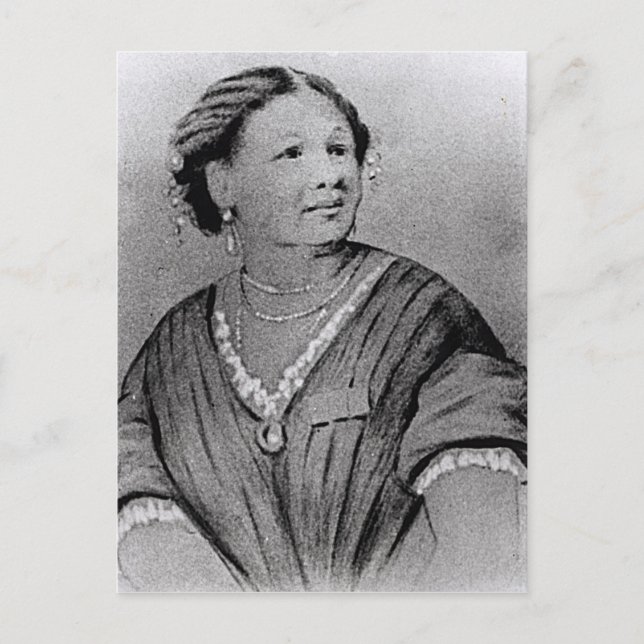 Porträtt från Mary Seacole Vykort (Framsida)