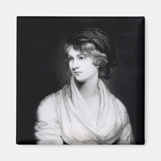 Porträtt från Mary Wollstonecraft Godwin Magnet (Framsidan)
