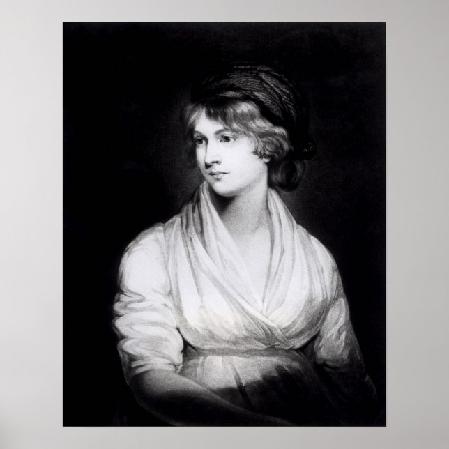 Porträtt från Mary Wollstonecraft Godwin Poster (Framsidan)