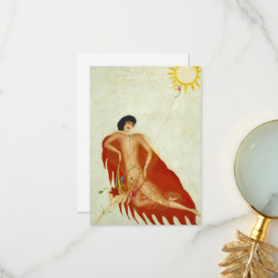 Porträtt från mig av Florine Stettheimer Tack Kort