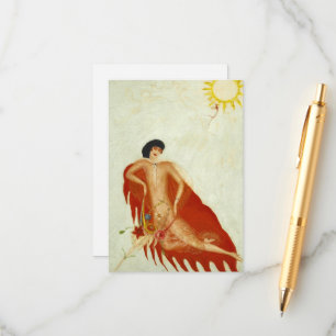 Porträtt från mig av Florine Stettheimer Tilläggskort