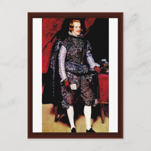 Porträtt från Philip Iv av Diego Velázquez Vykort