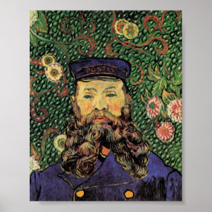 Porträtt från Postman Joseph Roulin av Van Gogh Poster