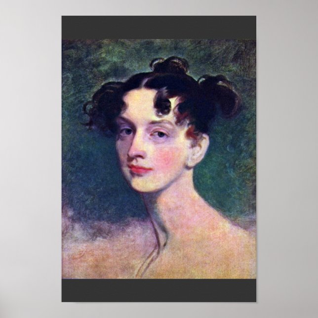 Porträtt från Princess Lieven av Herr Thomas Poster (Framsidan)