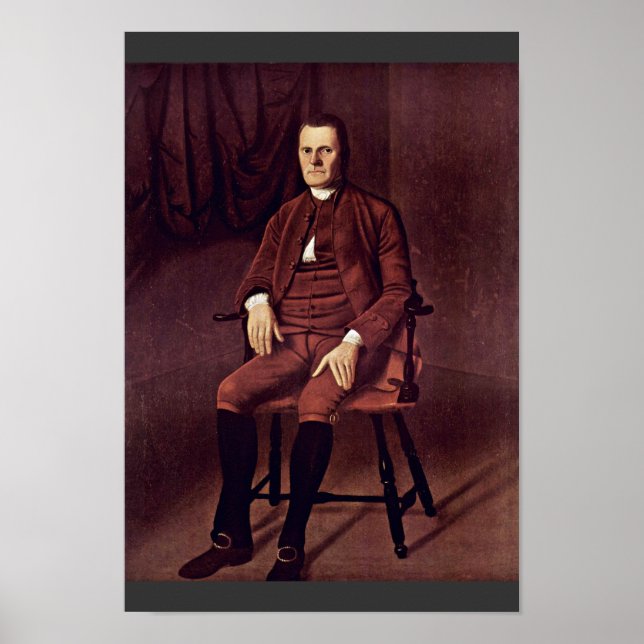 Porträtt från Roger Sherman av Earl Ralph Poster (Framsidan)