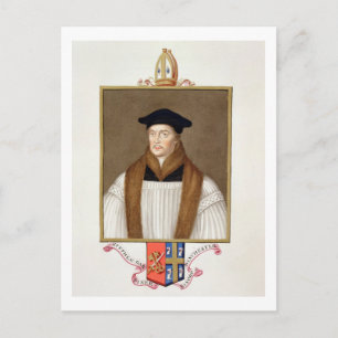 Porträtt från Stephen Gardiner (c.1483-1555) Bisho Vykort