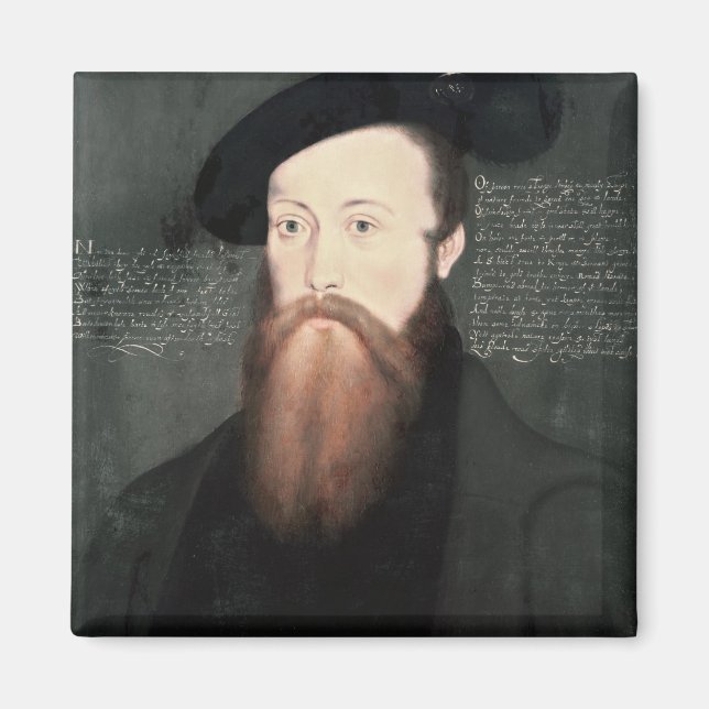 Porträtt från Thomas Seymour Baron Seymour Magnet (Framsidan)