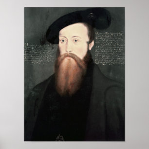 Porträtt från Thomas Seymour Baron Seymour Poster