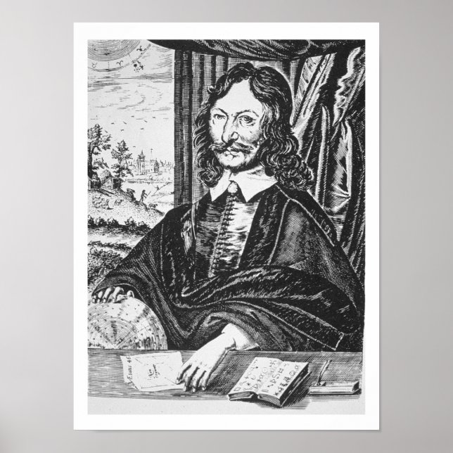 Porträtt från William Lilly (1602-81), från hans " Poster (Framsidan)