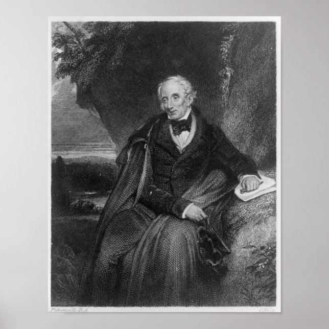 Porträtt från William Wordsworth Poster (Framsidan)