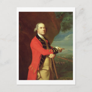 Porträtt, general Thomas Gage, c.1768 (olja på ca Vykort