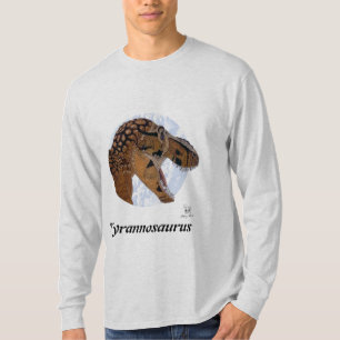 Porträtt Greg Paul för DinosaurRaglanTyrannosaur T-shirt