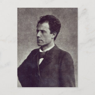 Porträtt, Gustav Mahler, 1897 Vykort