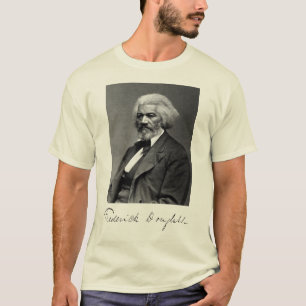 Porträtt & häfte av Frederick Douglass T Shirt