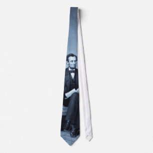 "Porträtt i Abraham Lincoln" selenium tint tie Slips