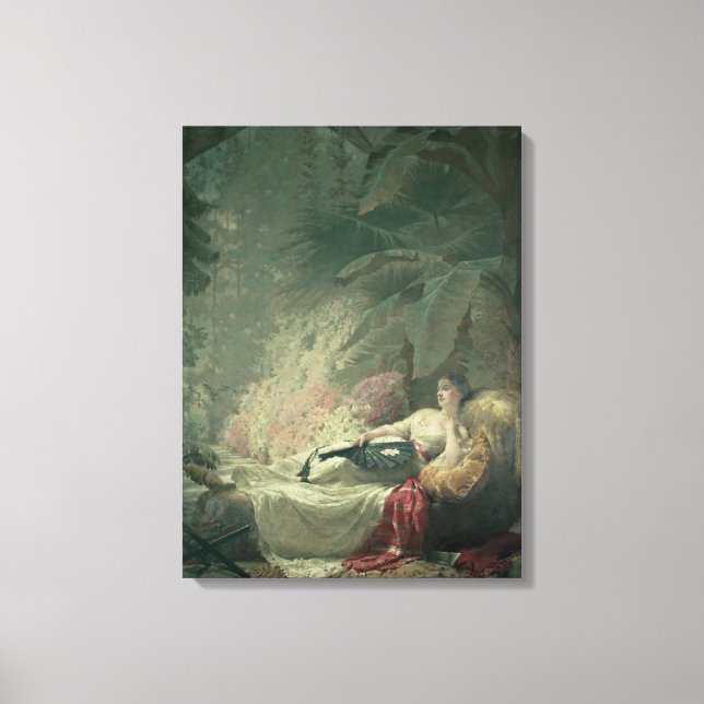 Porträtt i Adelaide Maria, länet Iveagh Canvastryck (Framsida)