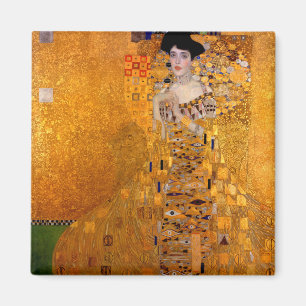 Porträtt i Adele Bloch-Bauer I, 1907 av Klimt Magnet