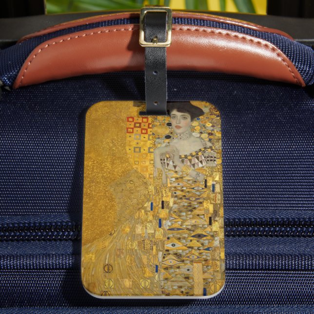 Porträtt i Adele Bloch-Bauer I av Gustav Klimt Bagagebricka (Framsida Insitu 2)
