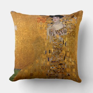 Porträtt i Adele Bloch-Bauer I av Gustav Klimt Kudde