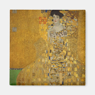 Porträtt i Adele Bloch-Bauer I av Gustav Klimt Magnet