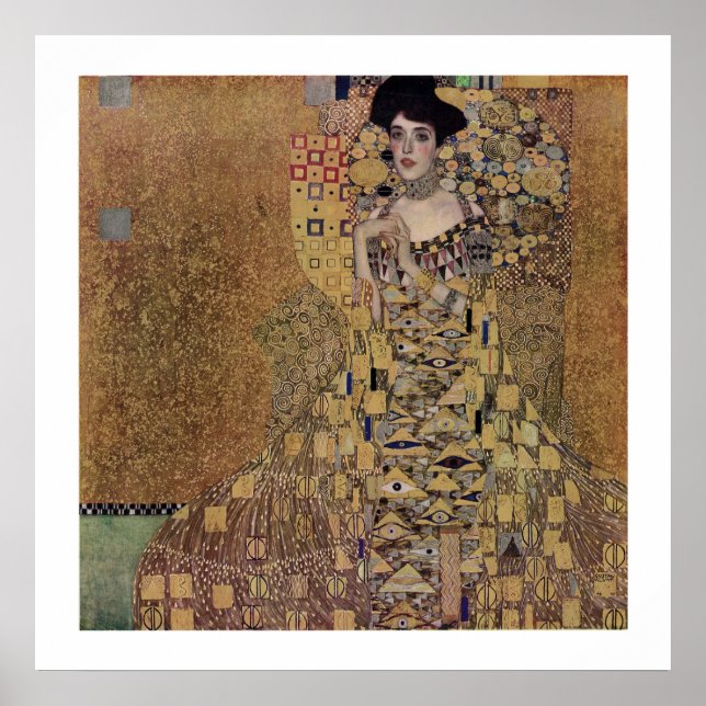 Porträtt i Adele Bloch-Bauer I Poster (Framsidan)