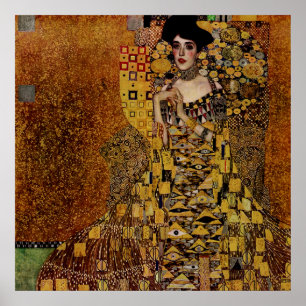 Porträtt i Adele Bloch-Bauer I Poster