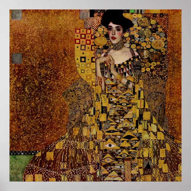 Porträtt i Adele Bloch-Bauer I Poster (Framsidan)