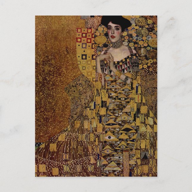 Porträtt i Adele Bloch-Bauer I Vykort (Framsida)