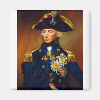 Porträtt i Admiral Horatio Nelson Magnet
