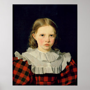 Porträtt i Adolphine Kobke 19 juni 1832 Poster