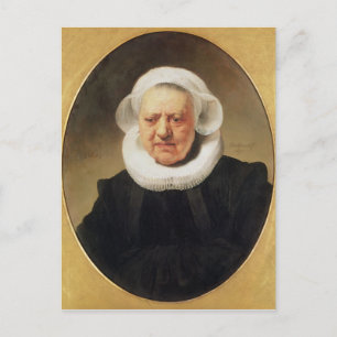 Porträtt i Aechje Claesdar, 1634 Vykort