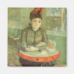 Porträtt i Agostina Segatori av Vincent van Gogh Magnet