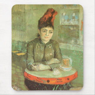 Porträtt i Agostina Segatori av Vincent van Gogh Musmatta