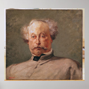 Porträtt i Alexandre Dumas fils Poster