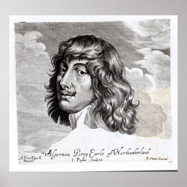 Porträtt i Algernon Percy Poster (Framsidan)