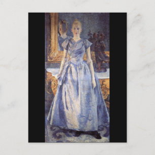 Porträtt i Alice Sethe av Theo Van Rysselberghe Vykort