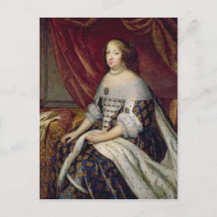 Porträtt i Anne of Austria Queen of Frankrike Vykort