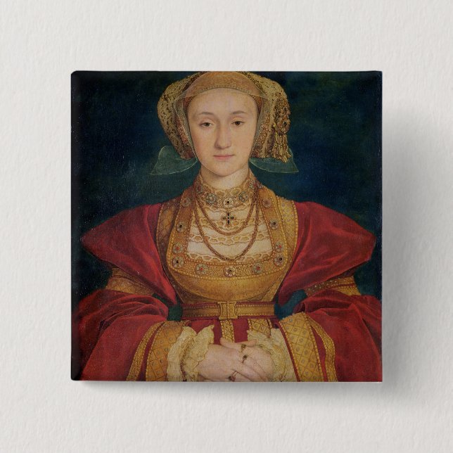 Porträtt i Anne of Cleves 1539 Knapp (Framsida)