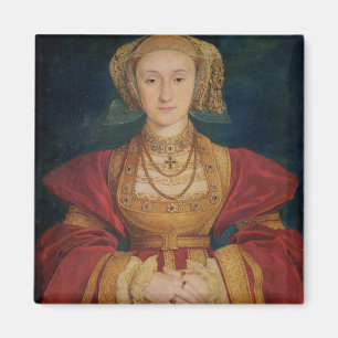 Porträtt i Anne of Cleves 1539 Magnet