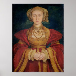 Porträtt i Anne of Cleves 1539 Poster