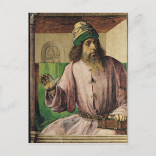 Porträtt i Aristoteles, c.1475 Vykort