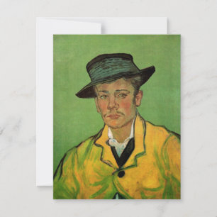 Porträtt i Armand Roulin av Vincent van Gogh