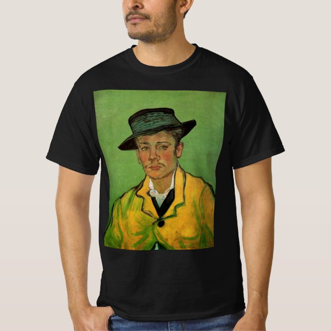 Porträtt i Armand Roulin av Vincent van Gogh T Shirt (Framsida)