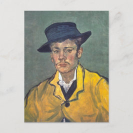 Porträtt i Armand Roulin av Vincent Van Gogh Vykort