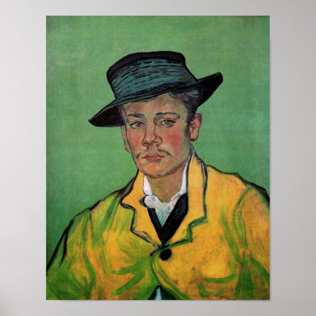 Porträtt i Armand Roulin Van Gogh Fine Art Poster (Framsidan)