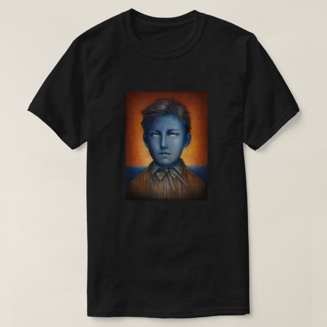 Porträtt i Arthur Rimbaud T Shirt (Design framsida)