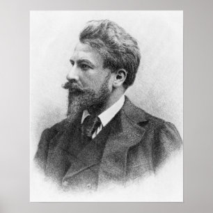 Porträtt i Arthur Schnitzler Poster