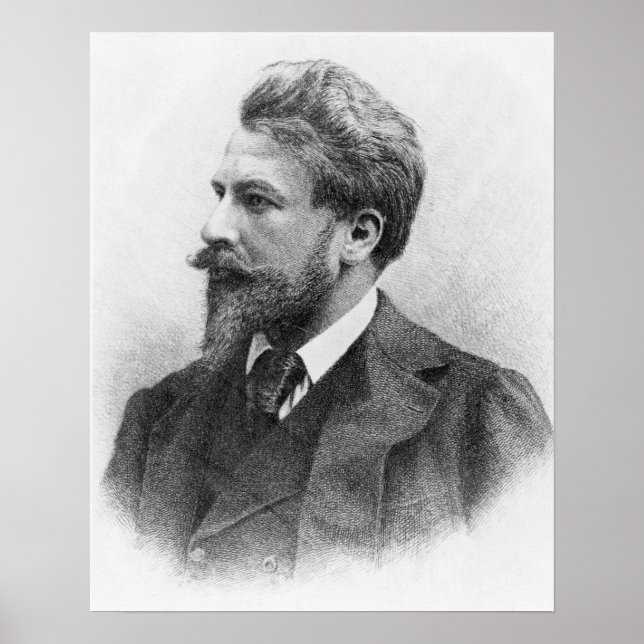 Porträtt i Arthur Schnitzler Poster (Framsidan)